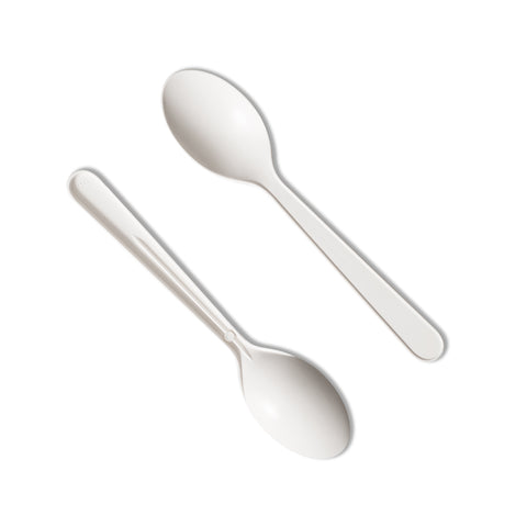 Reusable Teaspoons - White - 1000Pk