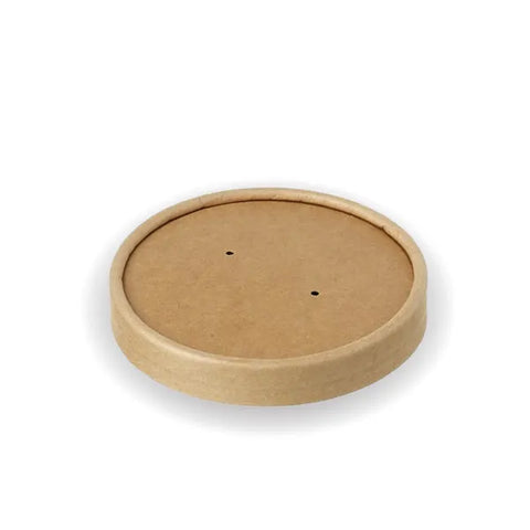 Lid To Fit - Kraft Lid Soup Containers - 26oz & 32oz - 500pk
