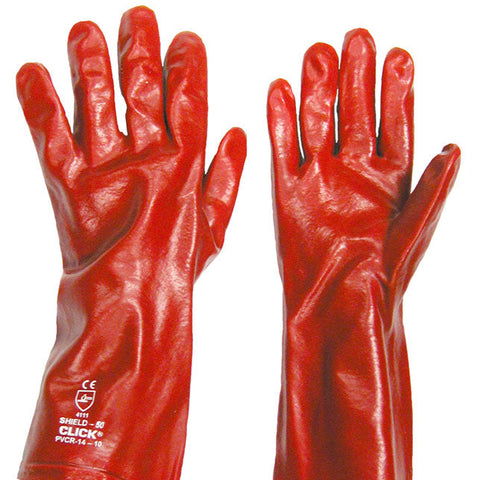 Gauntlet Gloves - Red