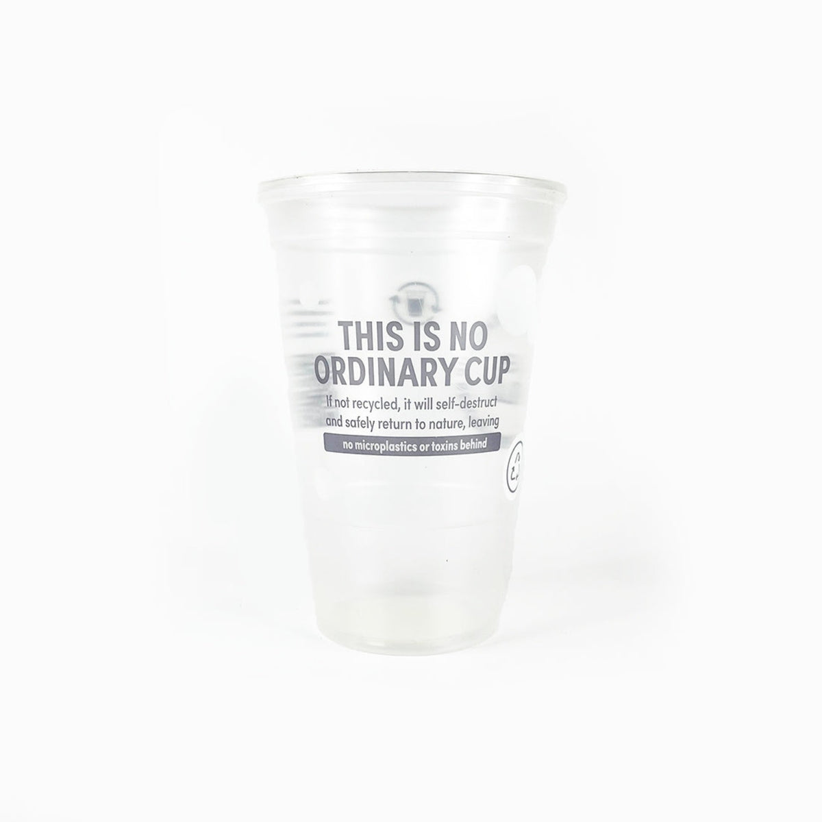 Two In One Flexy Half Pint to Brim Cup - CE marked - 1000pk