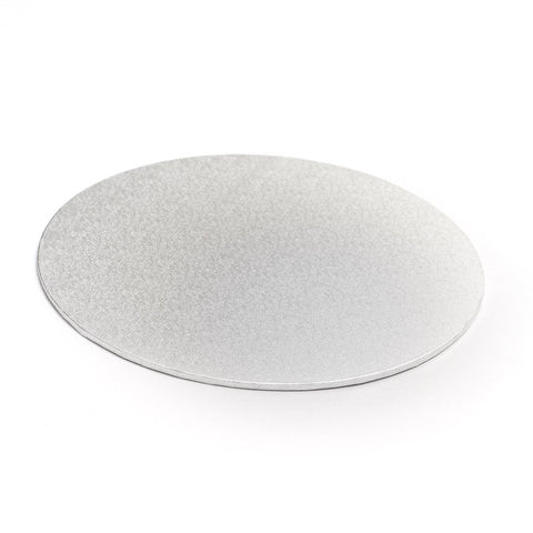 9" Round Silver Cake Board - 100pk