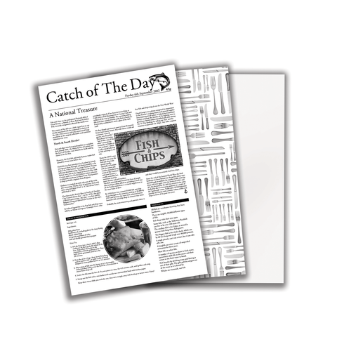 Cutlery Greaseproof Paper 6" (15cm) - Pack 1