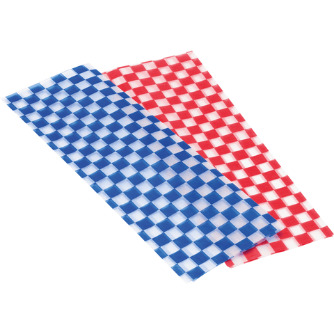 Wax Liner Blue 12" (30cm) (Pack of 500) - Pack 1