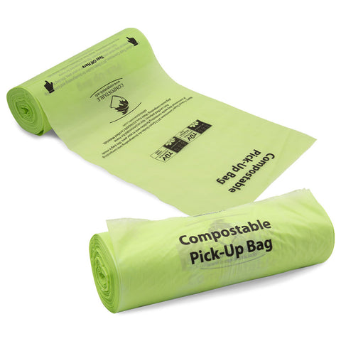 "Waste Not" Compostable Sack Roll 70 Litre Case (20 Rolls 200 Bags)
