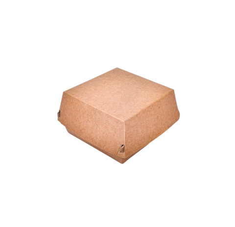 Large Kraft Clamshell Burger Box Recyclable 200pk