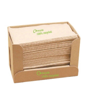 Napkins Recycled Unbleached 1 ply - 6000 Pack - Novafold