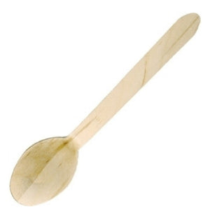 Wooden Teaspoons - 100 Pack