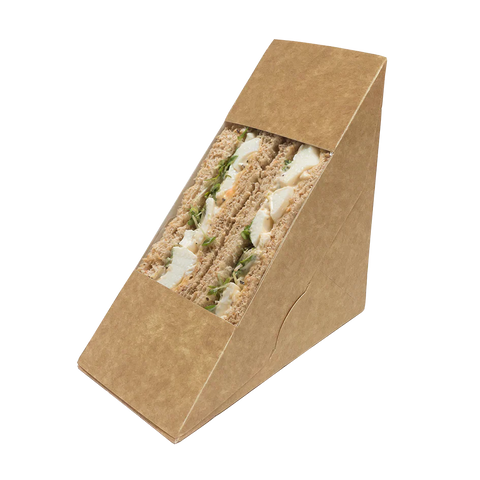 Kraft Deepfill Sandwich Wedge 75mm 500Pk