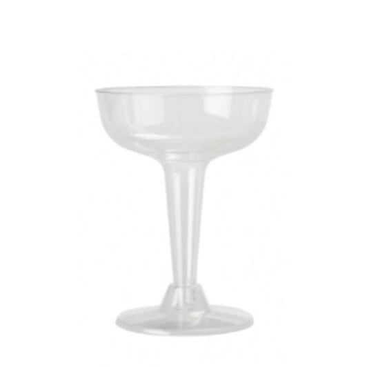 Disposable Margarita Glass With Clear Base 150ml - 2 Piece - 144 Pack