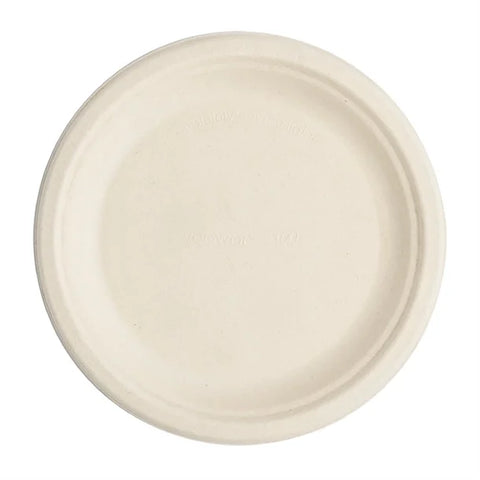 9" Bagasse Plate 500pk