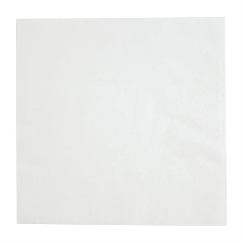 Napkins White 40cm 2ply - 2000 Pack