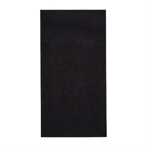 Napkins Black 40cm 2ply - 2000 Pack - 8 Fold