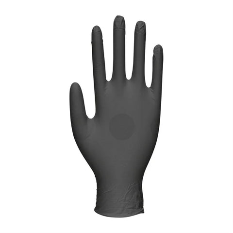 Nitrile Gloves 100pk - Black - Extra Large
