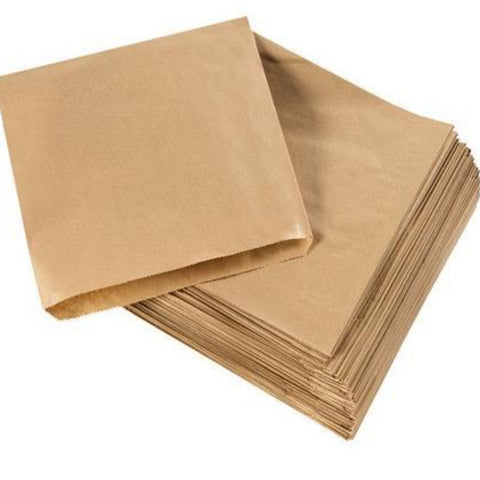 Kraft Paper Bags 10" x 10" 1000pk