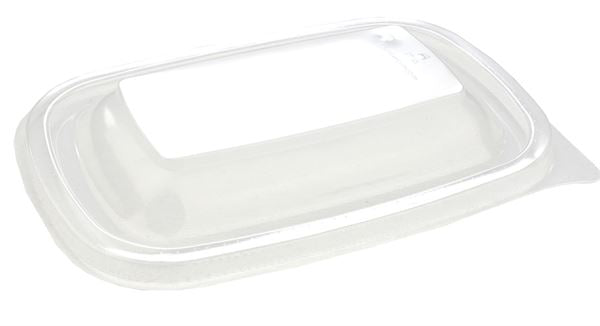 PP domed lid for rectangular container 20x13 cm