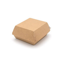 Standard Kraft Clamshell Burger Box Recyclable 250pk