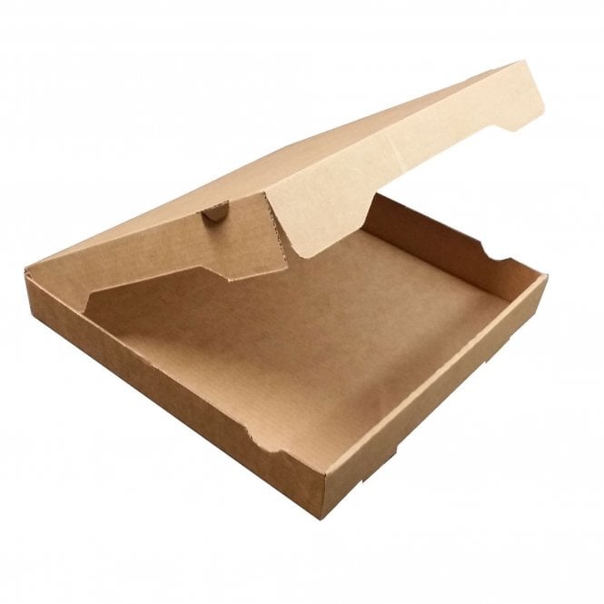 14" Kraft Pizza Boxes 100pk