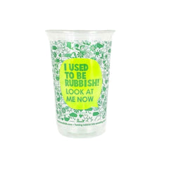 PALLET - I Used To Be Rubbish Recycled Pint Cup CE - 18 x 1000 Pack