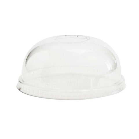 Vegware Domed PLA Lid Fits 12-16oz 500Pk