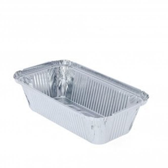 No.6A Aluminium Foil Food Containers Recyclable 500pk (Large)