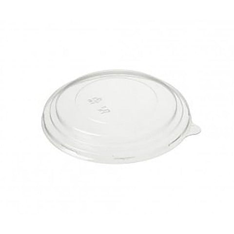 Classic Round Black Salad Bowl Lid  2000ml 50pk