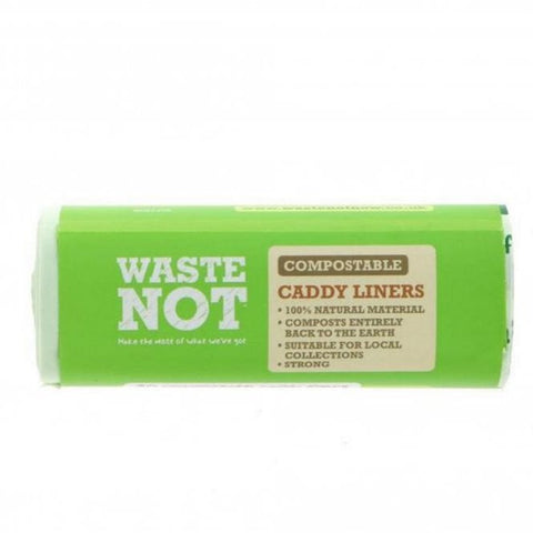 "Waste Not" Compostable Sack Roll 300 Litre Case - 100pk (20 Rolls 5 Bags Per Roll)