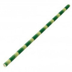 8" Recyclable Bamboo Paper Straws Case (40 x 250pk)