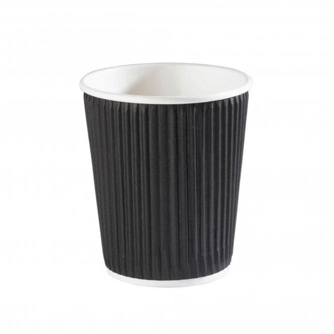 Black Ripple Cups 8oz  500pk